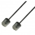Super Cienki Patch Cord Cat6 U/utp 2m Czarny 100% Miedzi